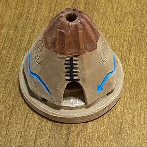 Vintage Teepee incense cone burner